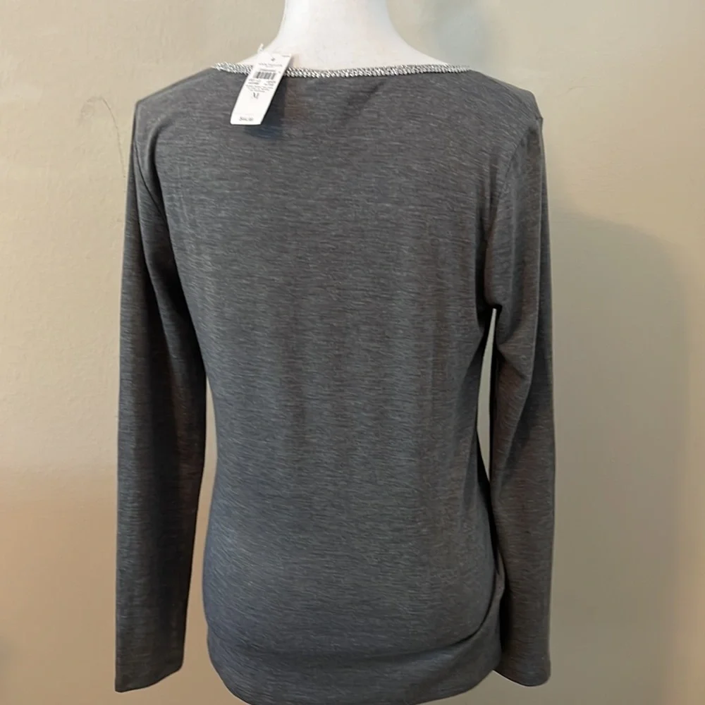 NWT ANN TAYLOR Long Sleeve Top